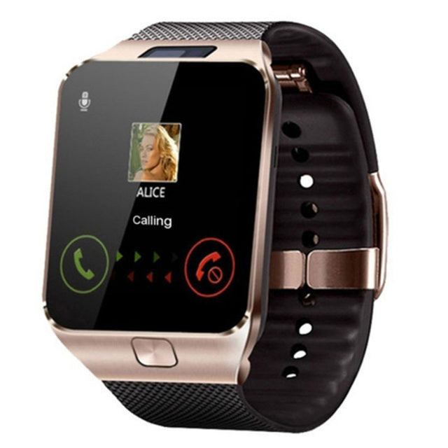Skanto | Smartwatch Supports SIM Card Multiple Languages Touchscreen Bluetooth Sports Fitness Tracker Camera Wrist Smartphone Watch