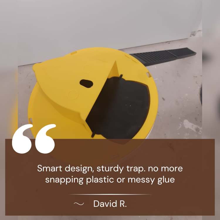 Skanto | Multi-Catch Mouse Trap | Automatic Tipping Function | Safe for Children and Pets