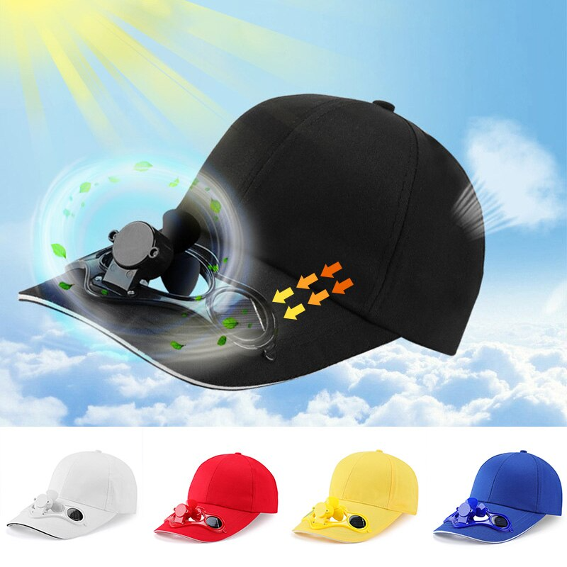 Solar Fan Summer Outdoor Baseball Hat | Kalsten