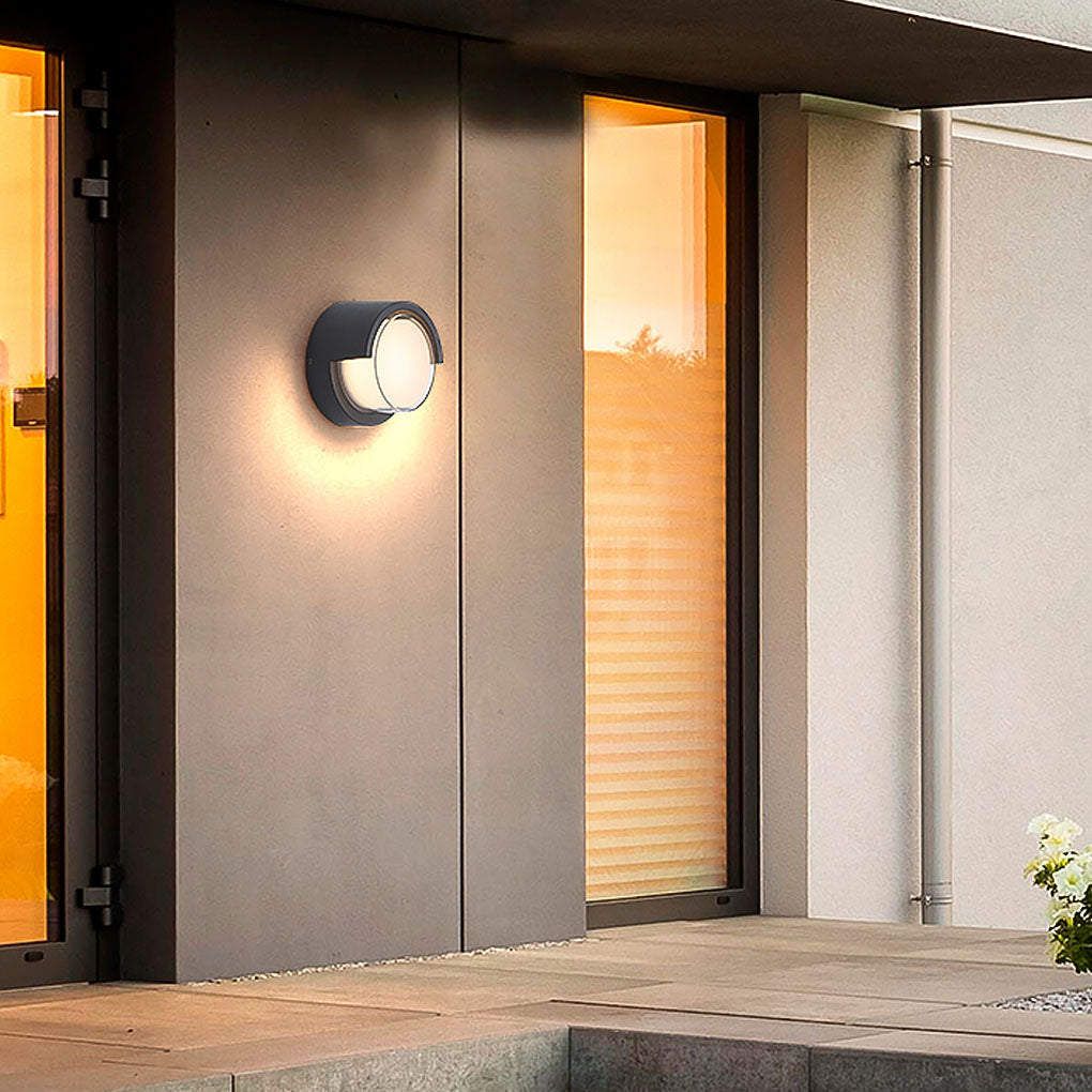 Modern Outdoor Wall Lights Round & Square Waterproof Designs for Gardens & Villas | Kalsten