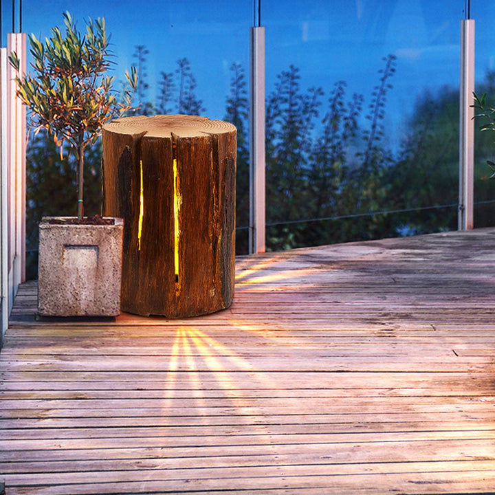 Resin Simulation Tree Stump Landscape Decorative Lighting Garden Lawn Lights | Kalsten