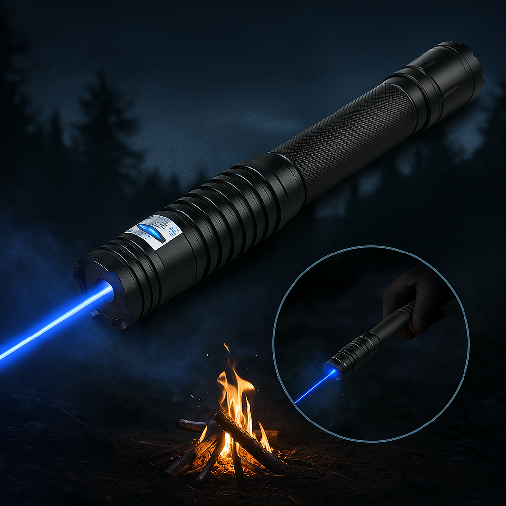 Blue Beam Tactical Laser Flashlight Kalsten