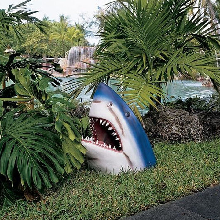 Garden Art Shark Figure Decoration | Kalsten