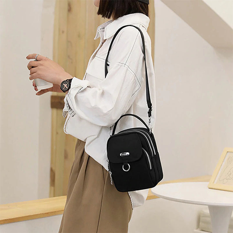 Lightweight waterproof shoulder bag with multiple pockets | Kalsten