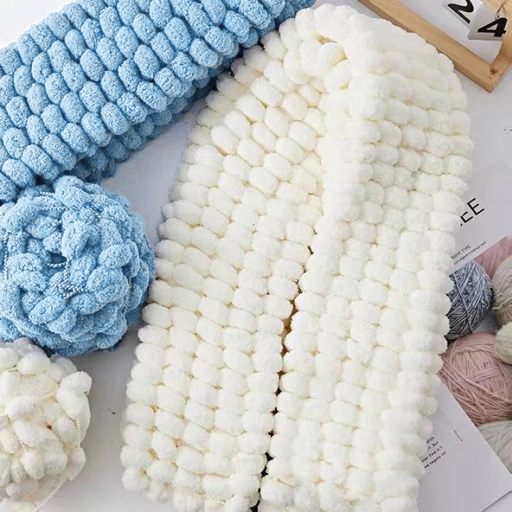 Winter DIY braided coarse pearl yarn | Kalsten