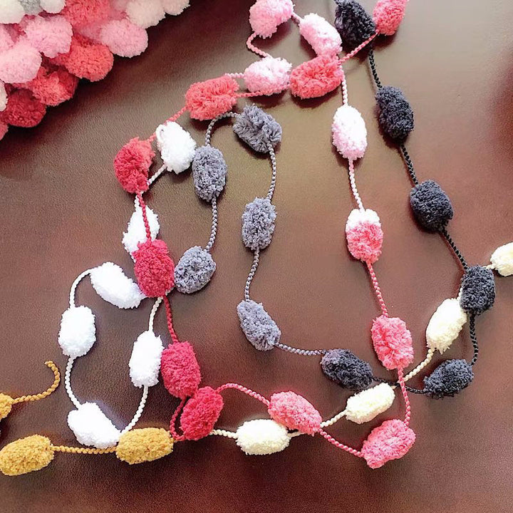 Winter DIY braided coarse pearl yarn | Kalsten