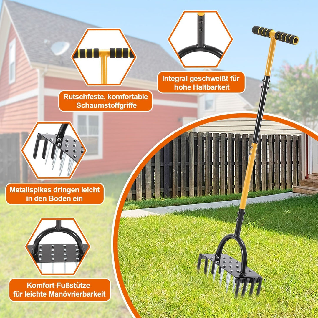 Lawn aerator aerifier verticutter for compacted soils | Kalsten