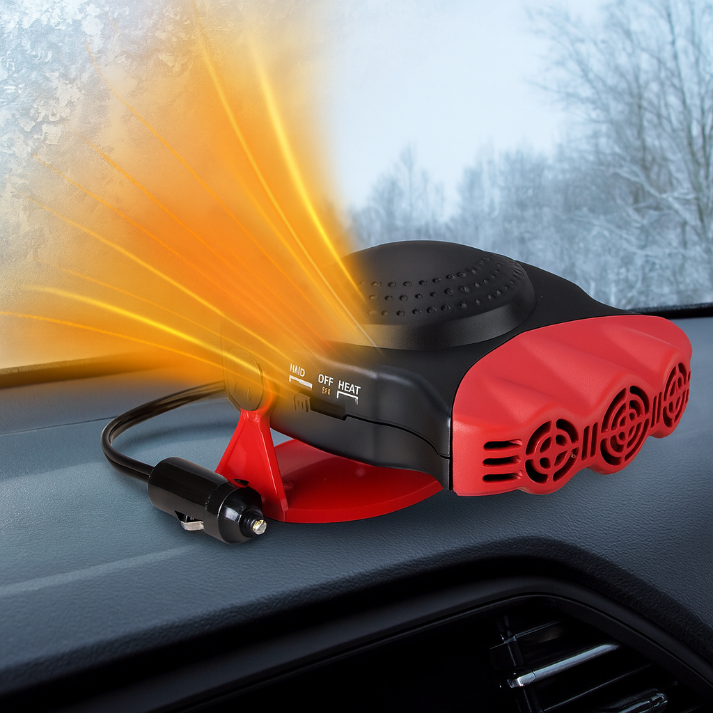 12V Portable Car Fan Heater Dehumidifier Kalsten