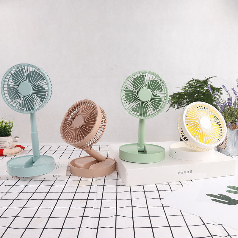 Mini fan with foldable telescopic phone holder | Kalsten