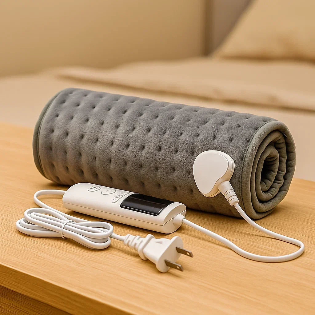 Heated Flannel Electric Throw with Timer