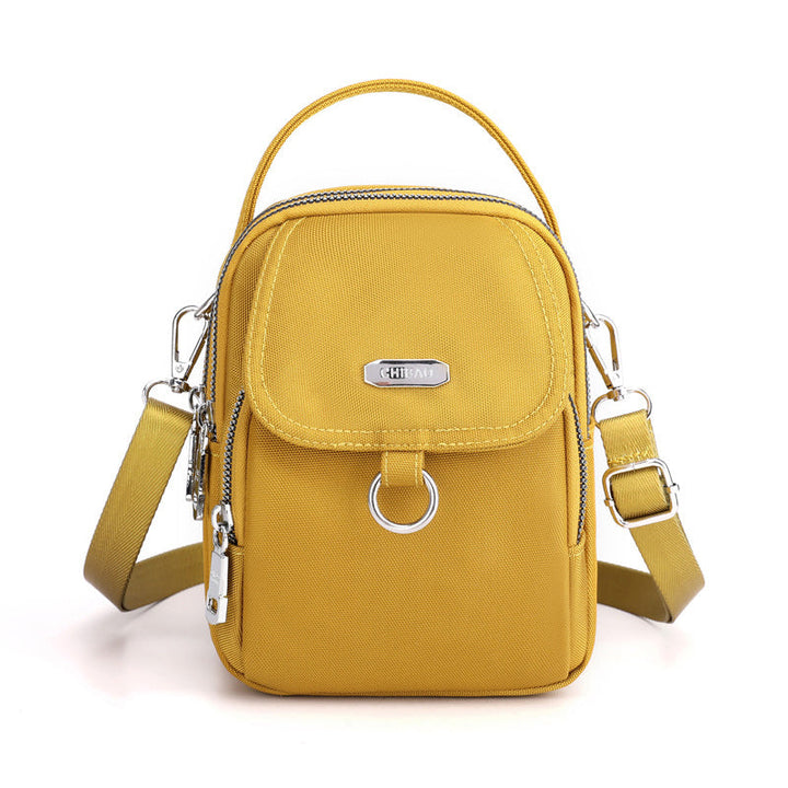 Lightweight waterproof shoulder bag with multiple pockets | Kalsten