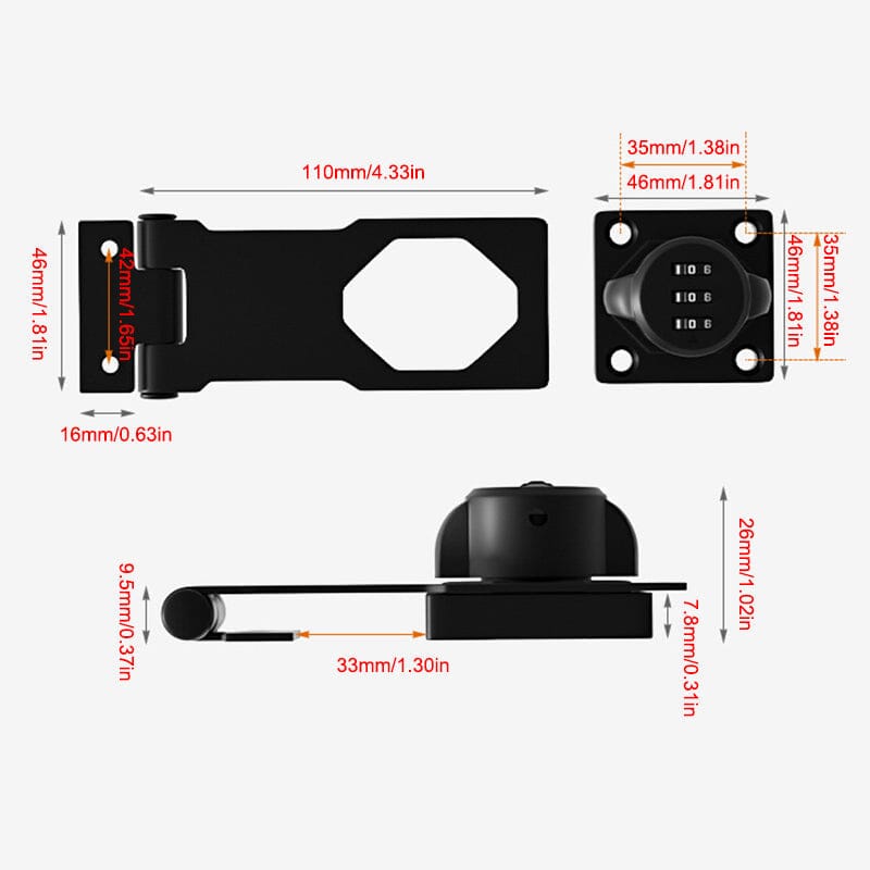 Household Cabinet Password Locks | Kalsten