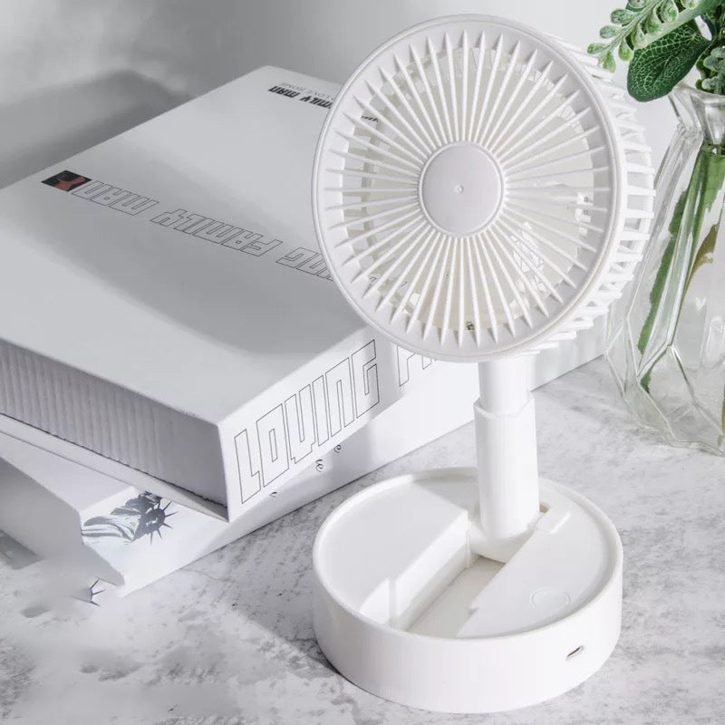 Kalsten | Height-adjustable, rechargeable telescopic stand fan