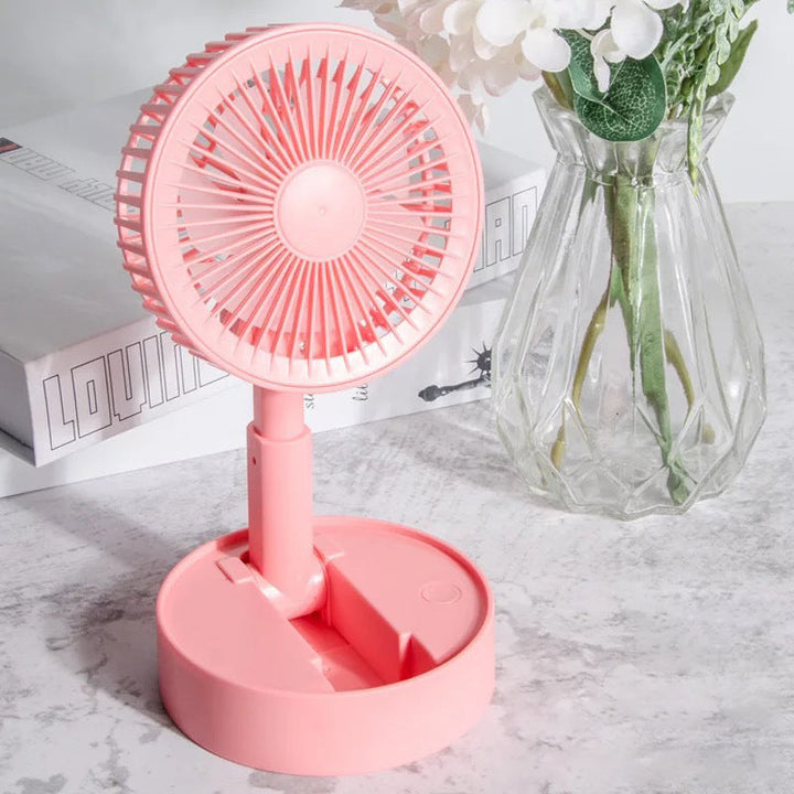 Kalsten | Height-adjustable, rechargeable telescopic stand fan
