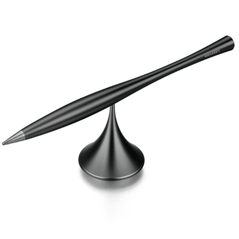 Kalsten | Inkless Eternal Metal Pen, with replaceable metal pen tip, Spinning Base & Smooth Aluminum Alloy Shell, for Office, Work & Study