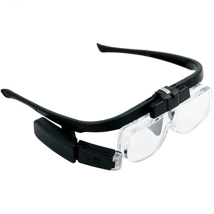 Skanto | Portable LED Magnifying Glass with Adjustable Light Angle and Interchangeable Lenses