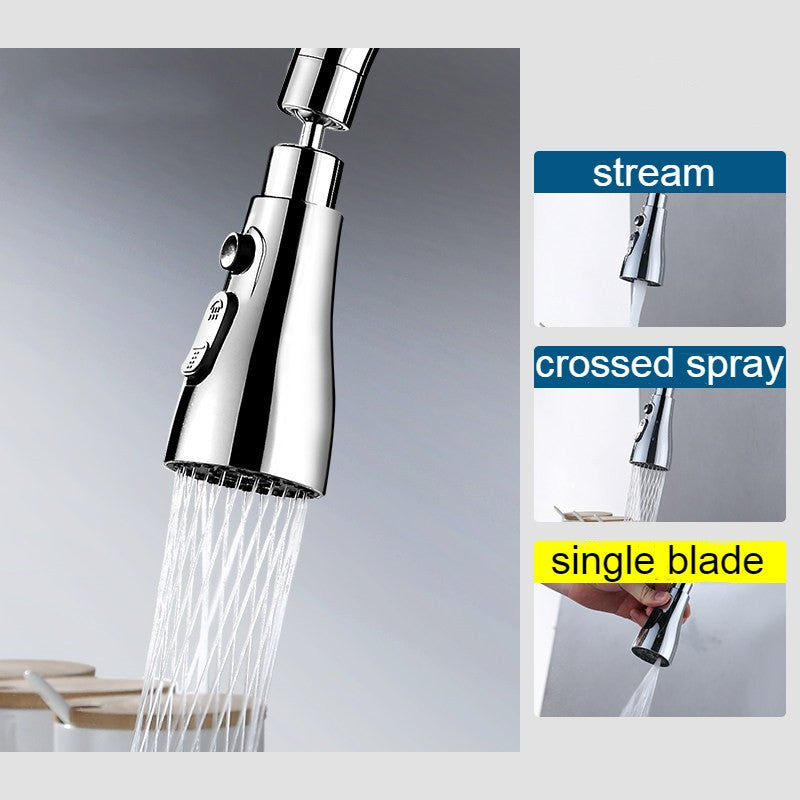 Kalsten | Pull Out Spray Head with 3 Water Modes, for Bathroom & Kitchen Faucet