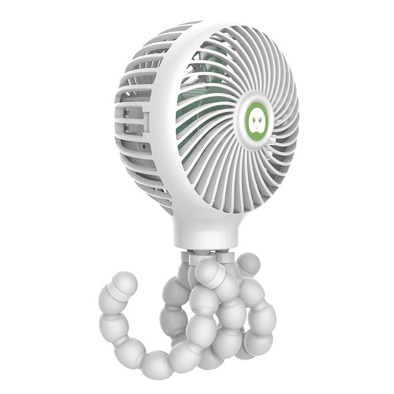 Portable Rechargeable Fan with Adjustable Tripod & 3 Wind Modes, for Home, Desk, Stroller & More | Kalsten