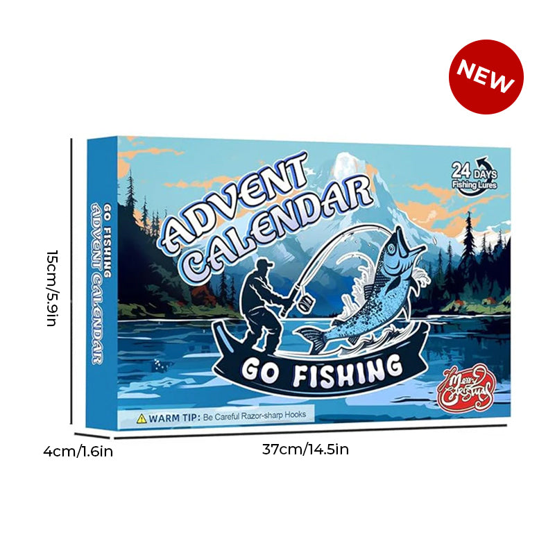 24-Day Fishing Rod Advent Calendar