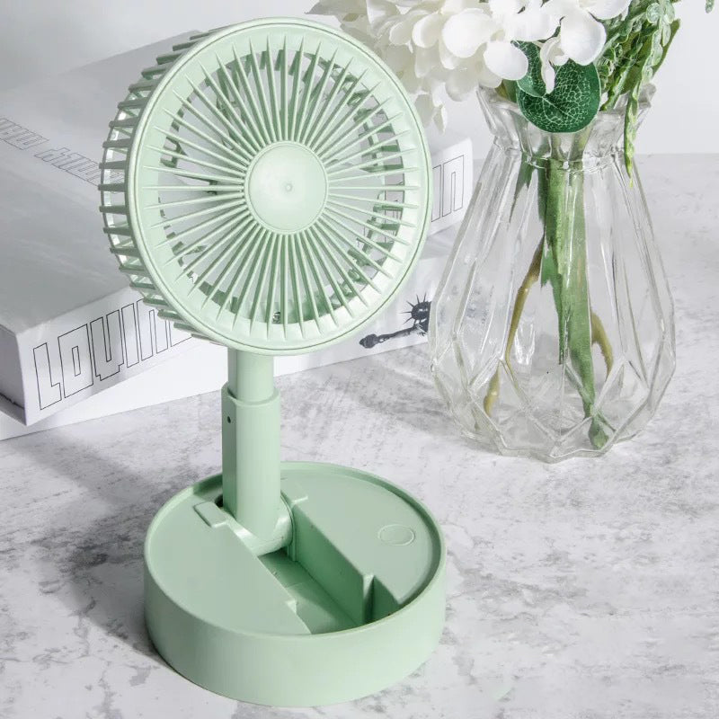Kalsten | Height-adjustable, rechargeable telescopic stand fan