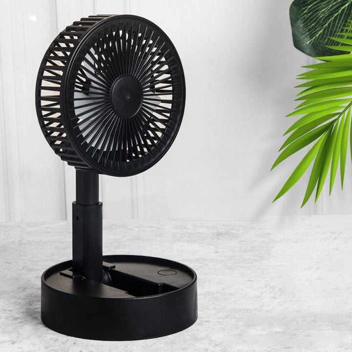 Kalsten | Height-adjustable, rechargeable telescopic stand fan