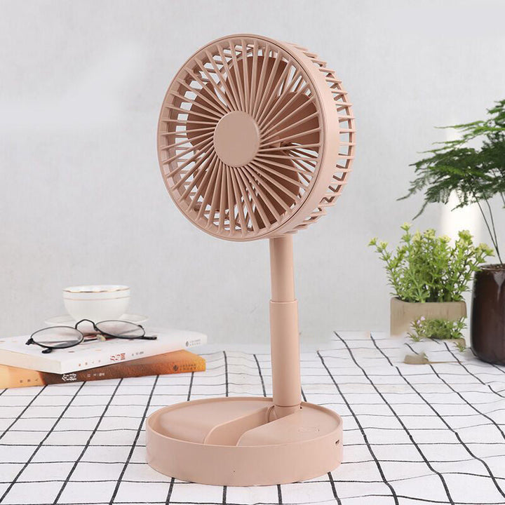 Kalsten | Height-adjustable, rechargeable telescopic stand fan