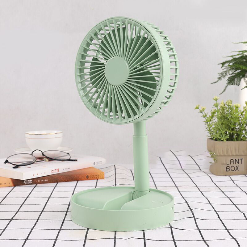 Kalsten | Height-adjustable, rechargeable telescopic stand fan