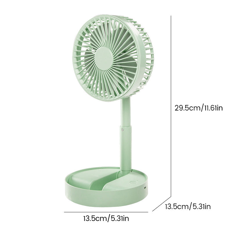 Kalsten | Height-adjustable, rechargeable telescopic stand fan