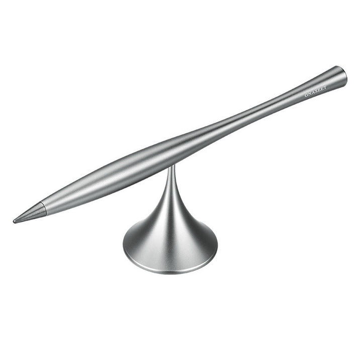 Kalsten | Inkless Eternal Metal Pen, with replaceable metal pen tip, Spinning Base & Smooth Aluminum Alloy Shell, for Office, Work & Study