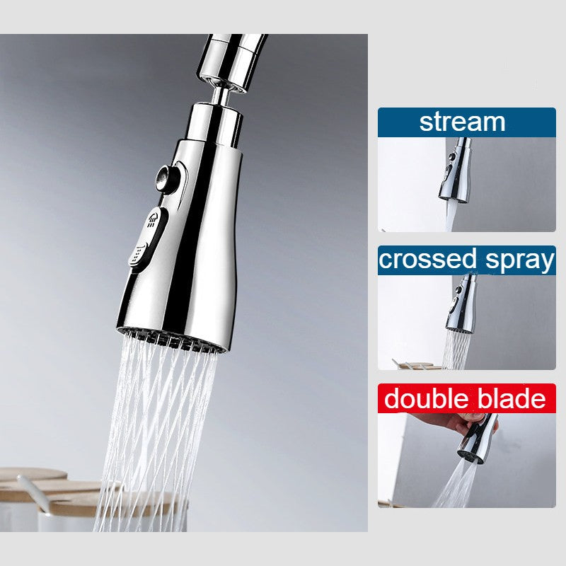 Kalsten | Pull Out Spray Head with 3 Water Modes, for Bathroom & Kitchen Faucet