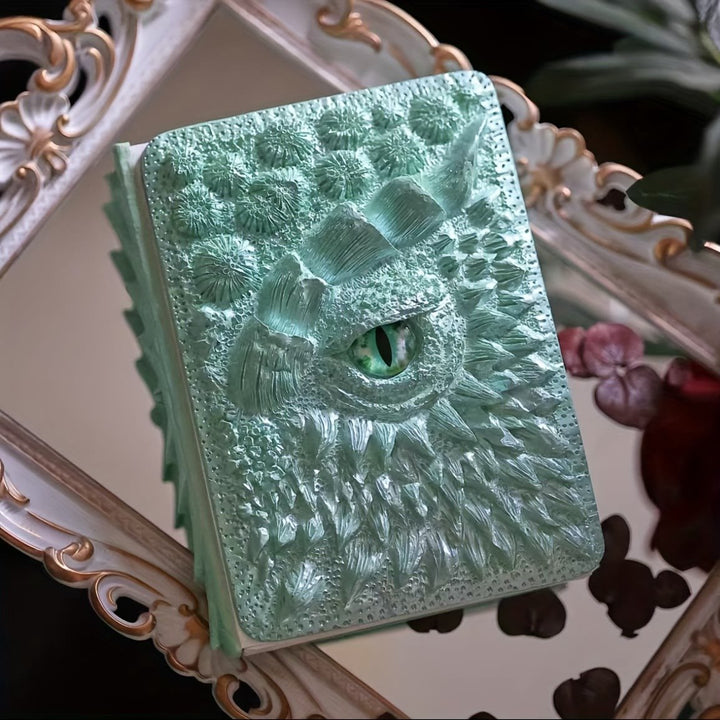 Kalsten | Dragon Eye 3D Embossed Journal - Handmade Resin Engraved Notebook
