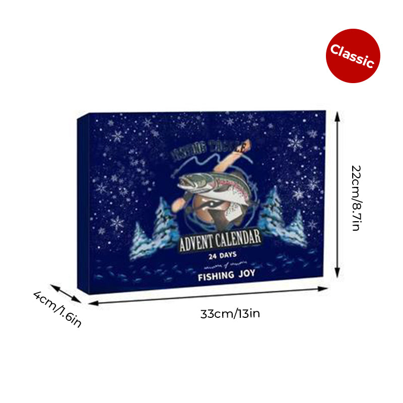 24-Day Fishing Rod Advent Calendar