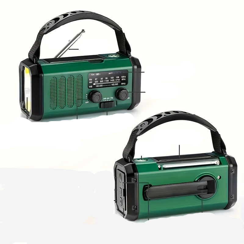 Solar Emergency Radio with Power Bank