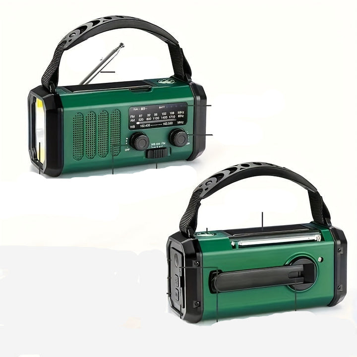 Solar Emergency Radio with Power Bank