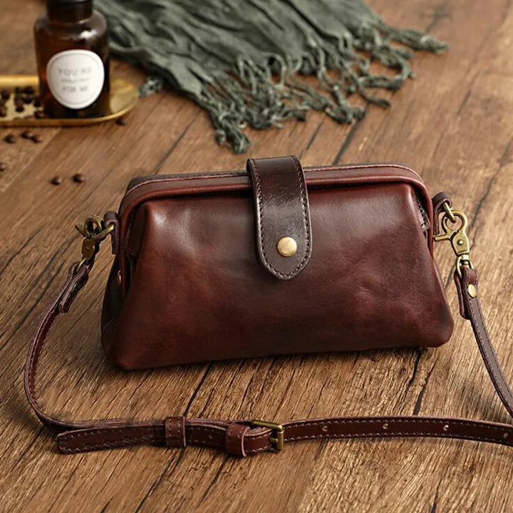 Norvella Shoulder Bag of Structured Imitation Leather for Women | Kalsten