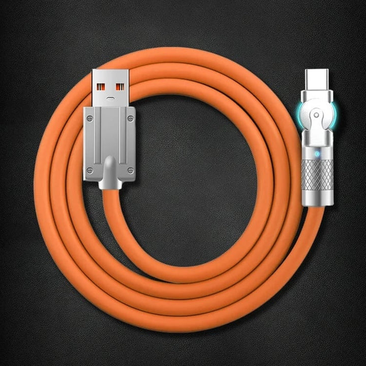 180° rotatable quick charger cable | Kalsten