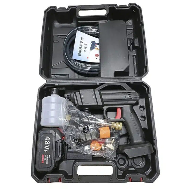 Portable high-pressure cleaner 7 bar/101 PSI – with battery including charger – | Kalsten