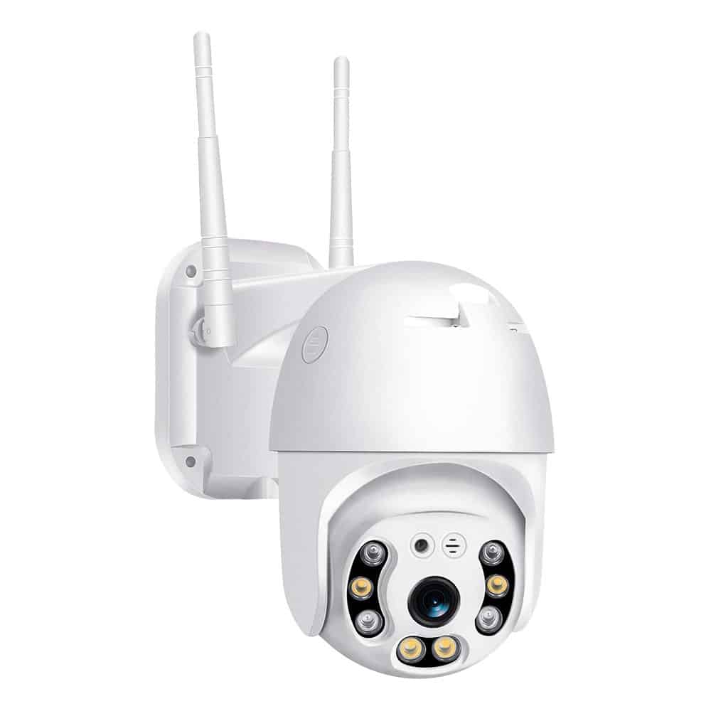 WiFi IP Surveillance Camera HD with Tilt Function, Night Vision, Motion Detection, Intercom, Waterproof | Kalsten