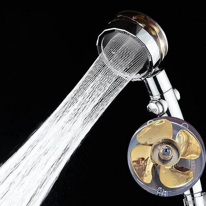 Shower head with high pressure - adjustable 360° rotating design - up to 40% water savings | Kalsten