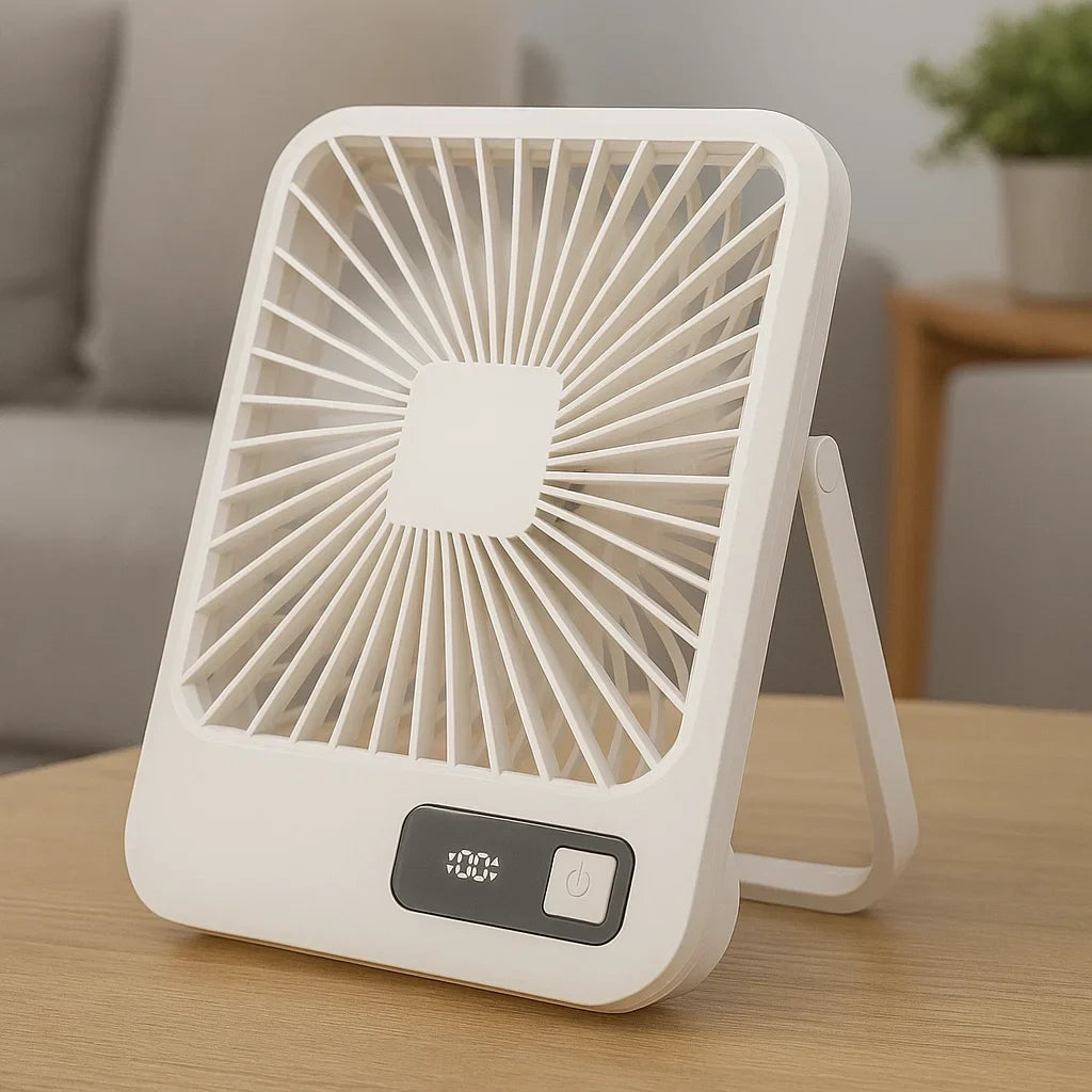 Portable USB Rechargeable Table Cooling Fan | Kalsten