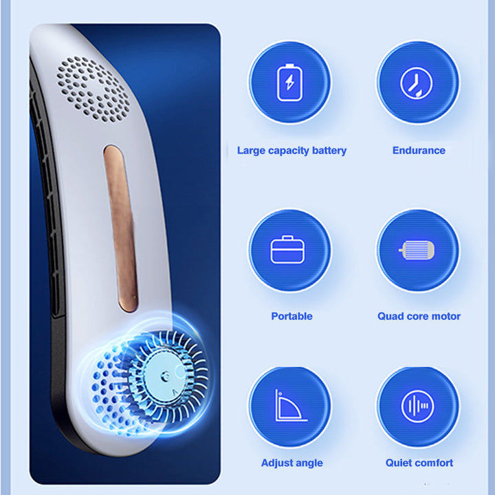 Bendable Neck Fan | Kalsten