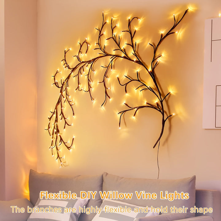 Kalsten | Wall Lights with LED Willow Branch Design