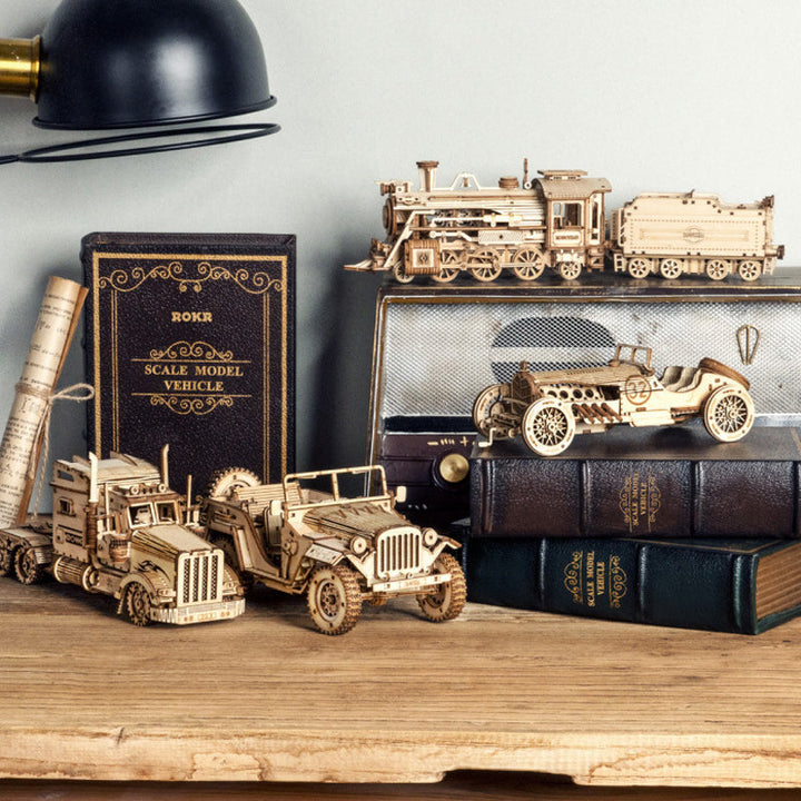Super Wooden Mechanical Model Puzzle | Kalsten
