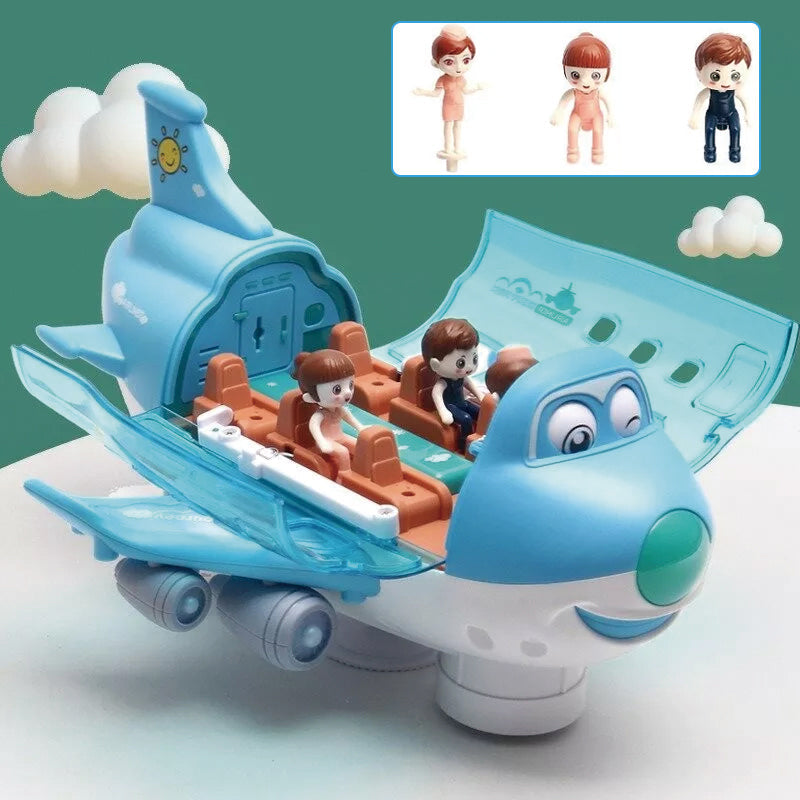 Kalsten | 360° rotatable electric airplane toy