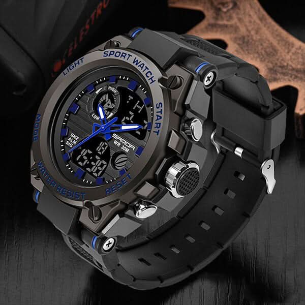 Kalsten | Men’s Military Watch with Analog Digital Display and Features