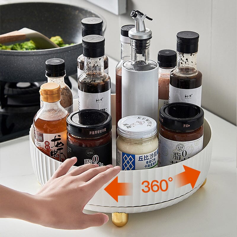 Kalsten | 360° rotating storage bowl, spice rack