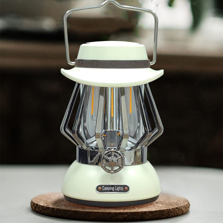 Modern Handheld Metal Texture Camping LED Outdoor Light | Kalsten