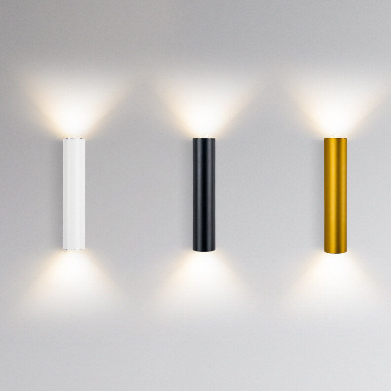 Aluminum Cylinder Wall Lamp – 2 Light