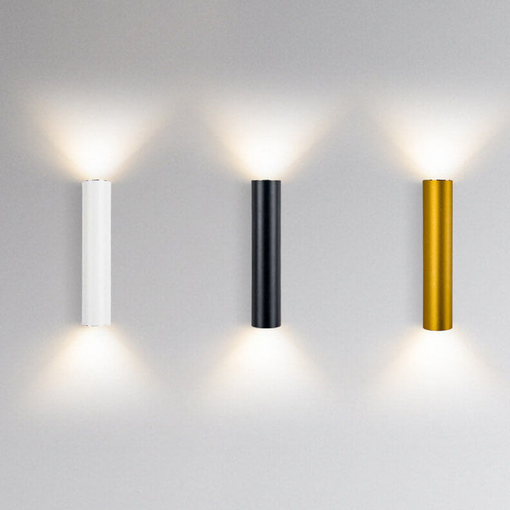 Aluminum Cylinder Wall Lamp – 2 Light