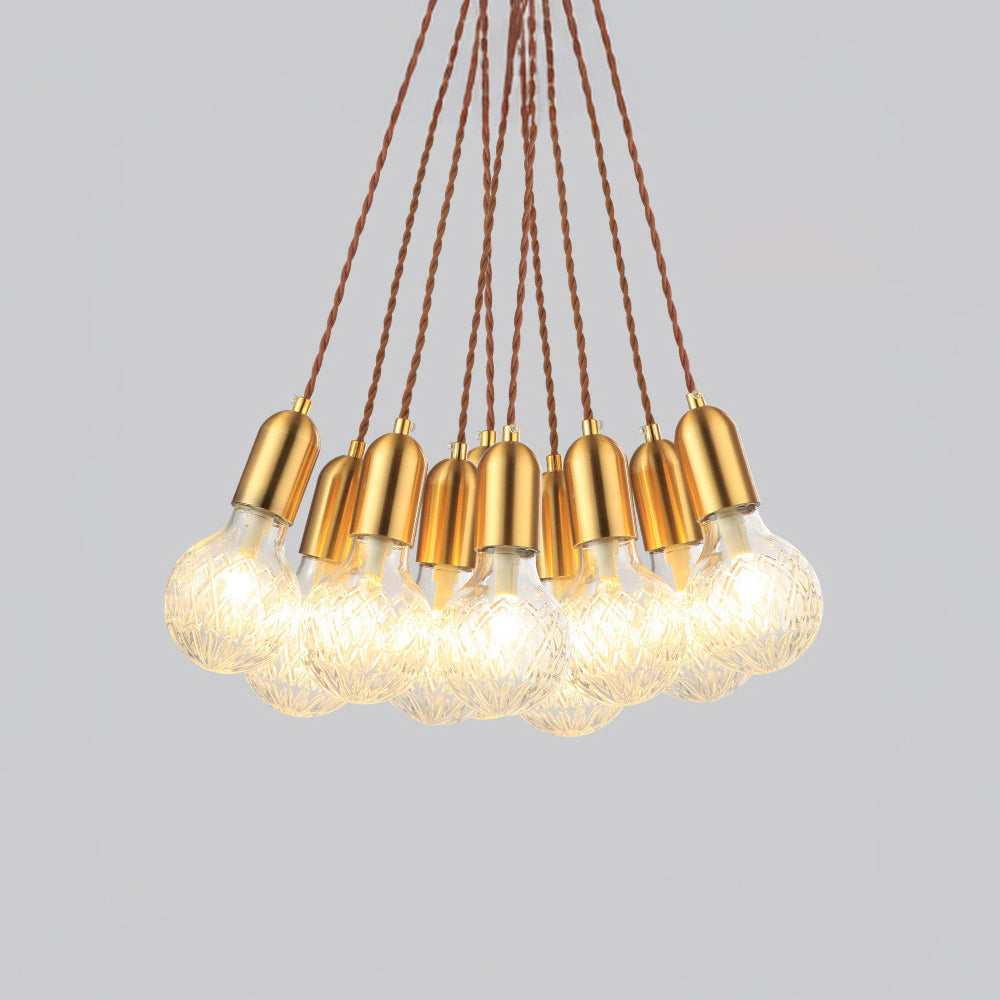 Modern LED Glass Pendant Lights For Living Room | Kalsten